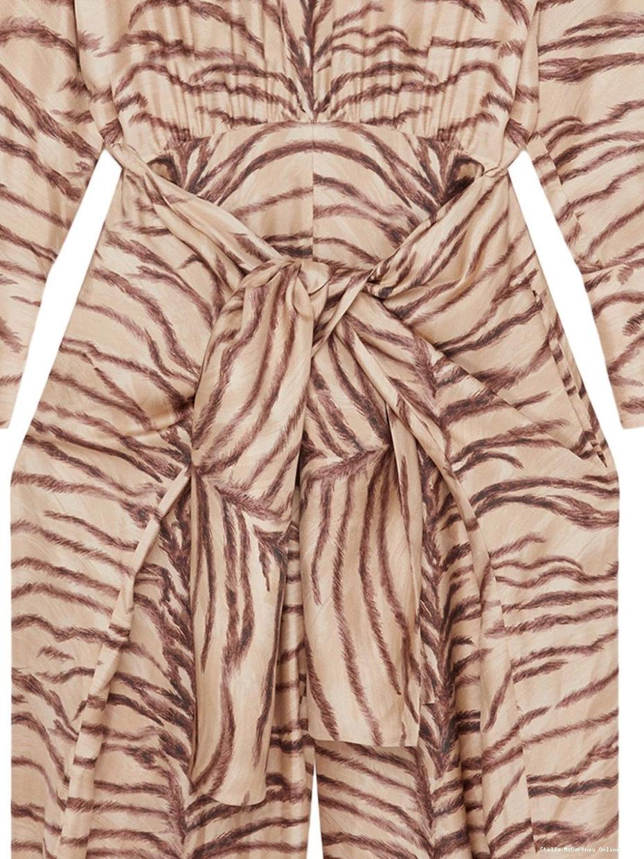 Cheap jumpsuit organic-silk tiger-print McCartney Stella Women 0807